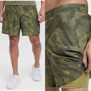 All in Motion XXL Camouflage Athletic Shorts